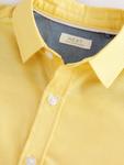Рубашка на пуговицах классического кроя Next, желтый - фото 4