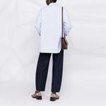 Рубашка женская синяя Golden Goose - фото 4