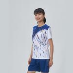 Футболка для бадминтона женская KUMPOO, фиолетовая - фото 6