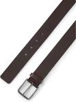 HUGO Мужской ремень, Dark Brown205 - фото 2