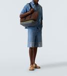 Джинсовые шорты с анаграммой Loewe, Washed Denim - фото 2