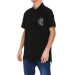 Футболка поло мужская черная SS22 Alexander McQueen - фото 5