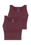 Топ Normani 2 PACK, Burgund/Bordeaux - фото 4