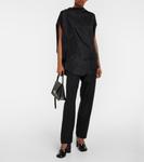 Топ с принтом Mm6 Maison Margiela, черный - фото 2