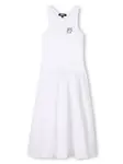 Платье с логотипом Dkny Kids, белый - фото