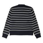 Топ Stussy Stripe Knit Crew 'Ocean' - фото 2