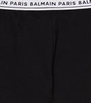 Леггинсы из джерси с логотипом baby Balmain Kids, черный - фото 3
