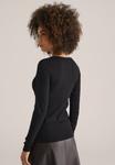 Топ WE Fashion Long sleeved top, Black - фото 3