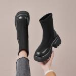 Ботильоны женские Gemeiq, цвет Black Fleece-Lined - фото 14