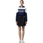 Свитшот женский Celine, белый / синий - фото 3