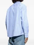 Полосатая рубашка Саймона JACQUEMUS, синий - фото 4