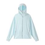 Защитная одежда от солнца унисекс BAGE, светло-серый мужской [усовершенствованная модель со съемным козырьком] - фото 10