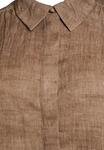Блуза Zizzi Blouse, Lead Gray/Brown - фото 3