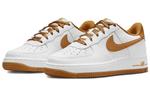 Кроссовки Nike Air Force 1 GS 'White Desert Ochre' - фото 3