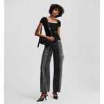 Футболка Karl Lagerfeld Milano Piping, черный - фото 5