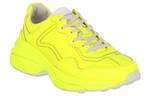 Кроссовки rhyton low 'yellow fluorescent' Gucci, желтый - фото 3