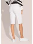 MADELEINE Белые бермуды с бахромой - фото 3