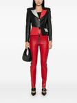 Кожаные брюки MITILIANE COUTURE, красный - фото 2