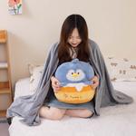 Плюшевая кукла пингвин в виде мяча, 40 см OU DI PIG - фото 4