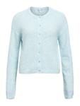 Вязаный кардиган OBJECT OBJAGATE, светло-голубой - фото