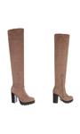 Сапоги выше колена Ital-Design, темно-бежевый - фото 4