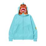 Худи BAPE Tiger Full Zip Hoodie, Green - фото