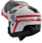 Шлем LS2 ff908 strobe ii autox, White/Red - фото 6