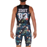 Костюм для триатлона без рукавов Zoot LTD 83 19 Race Suit, синий - фото 2