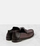 Пенни-лоферы с эффектом рафии Max Mara, Noce - фото 2