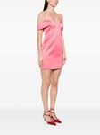 Мини-платье с открытыми плечами Nº21, розовый - фото 3