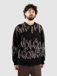 Свитер Volcom Stone Jacquard Strickpullover, black - фото