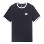 Футболка ringer short sleeve tee 'black' Converse, черный - фото