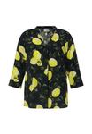 Блуза LEMON PRINT 3/4 SLEEVE Ulla Popken, темно-синий - фото