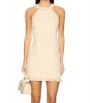 Платье Andrea бежевое Amanda Uprichard - фото