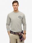 Топ с длинными рукавами Athletic Essentials Superdry, Grey Marl - фото
