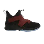 Кроссовки Nike LeBron Soldier 12 GS, черный - фото