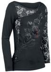 Рубашка с длинными рукавами Spiral Fatal Attraction, черный - фото 3