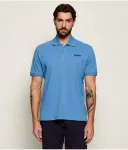 Поло E-SMALL BOX SS relaxed fit Napapijri, синий - фото