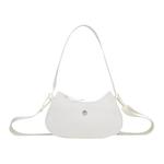 Converse Полиэстеровая наплечная сумка унисекс белая, White - фото