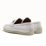 Bansley Мокасины мужские белые, цвет White - фото 4