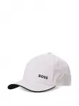 Кепка с вышитым логотипом Boss, белый - фото 3