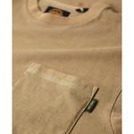 Футболка Superdry Contrast Stitch Pocket, бежевый - фото 3