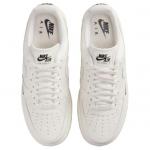 Женские кроссовки для скейтбординга Nike Air Force 1, White - фото 3