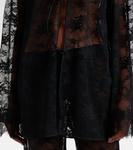 Кружевной топ Oséree, черный - фото 5