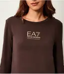 Блуза Slim fit Ea7, коричневый - фото 4