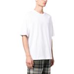 Acne Studios Футболка с рукавом дроп-шиплер унисекс белая - фото 5