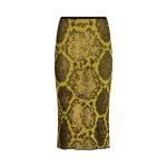Юбка Attico Midi Skirt, Yellow/Black - фото