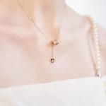 Женское ожерелье из сплава VIVIWELL, золото - фото 6