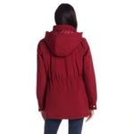 Женская худи-анорак Gallery, Merlot - фото 2