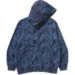 A BATHING APE Леопардовый принт худи - фото 4
